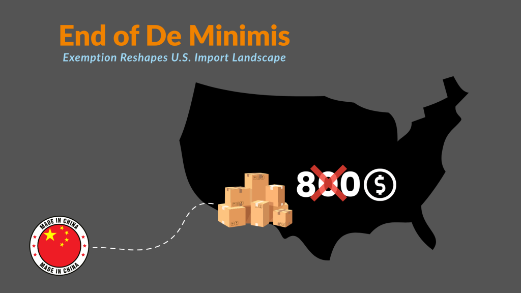 End of De Minimis Exemption Reshapes U.S. Import Landscape